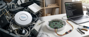 Sophos AP 55C mit OpenWRT flashen: Wie du Enterprise-Hardware vor dem Elektroschrott rettest und dein Heimnetzwerk aufwertest